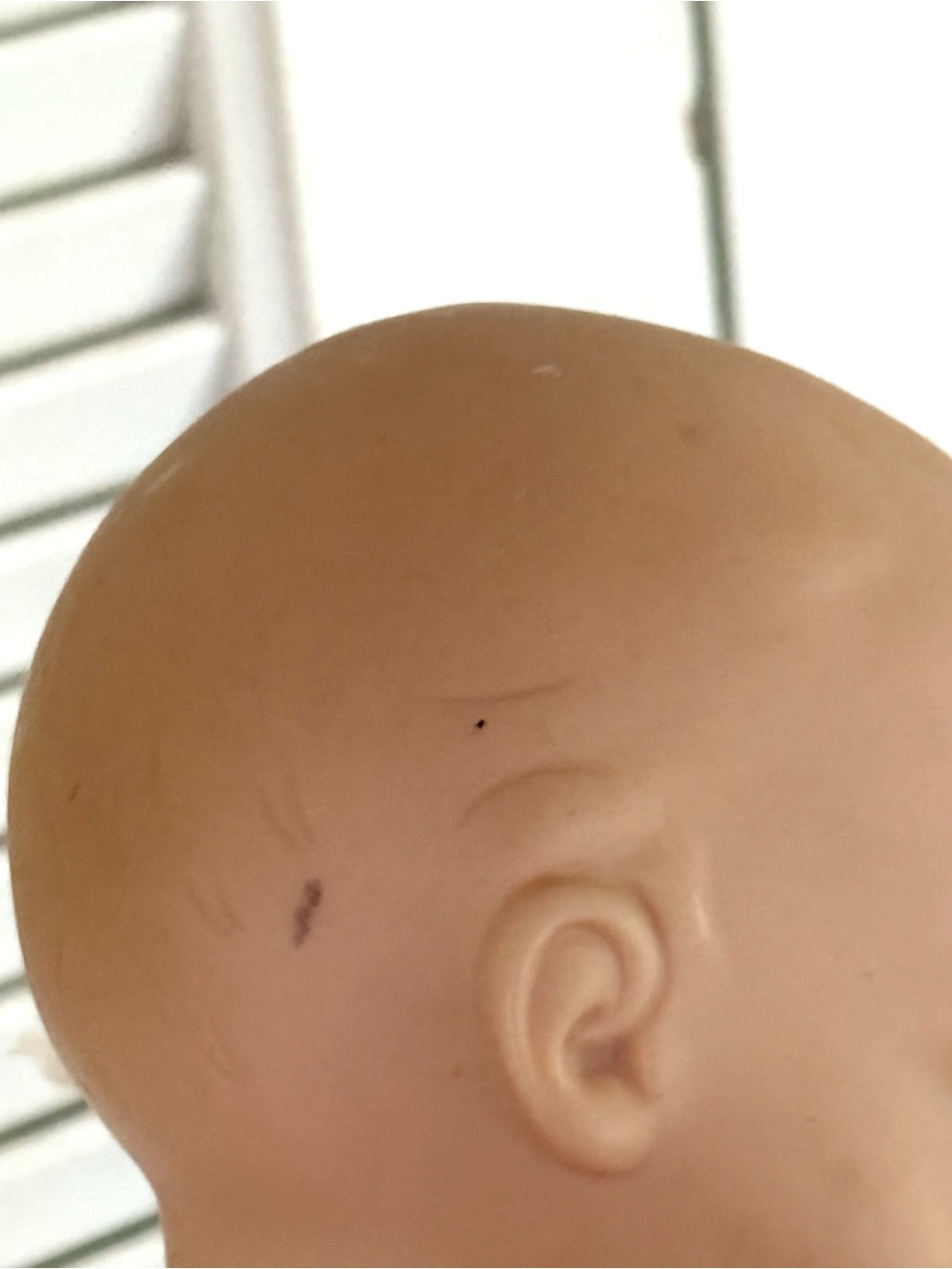Vintage Bitty Baby Pleasant Company American Girl Baby Doll Blonde Gray 2H9 GUC - Picture 7 of 12